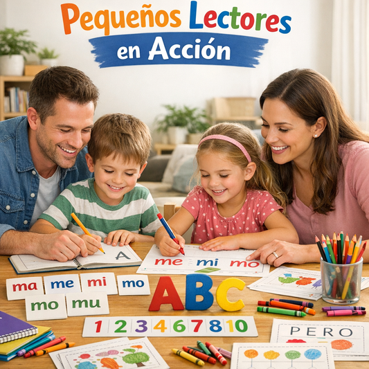 Pequeños lectores en acción